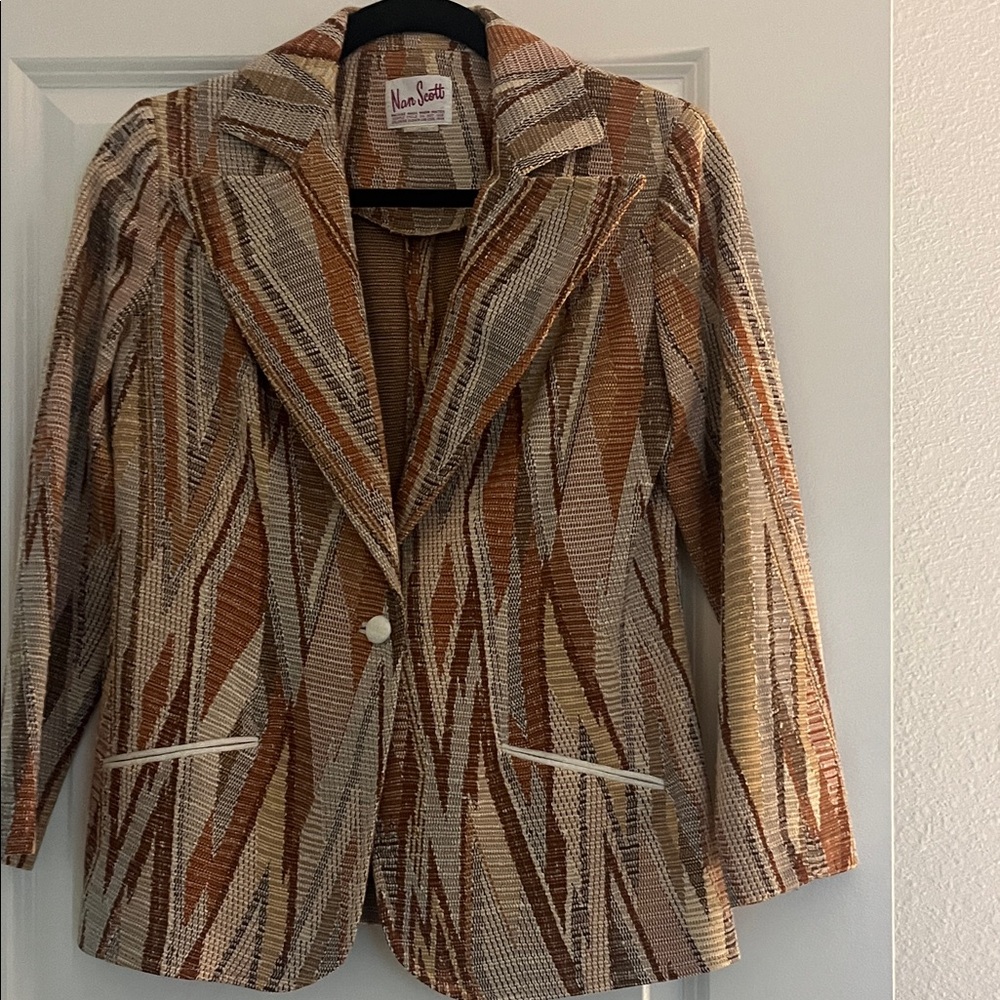 Vintage Nan Scott Women's Blazer Sz 6
